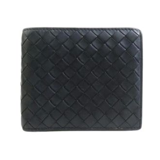 Bottega Veneta Pre-owned Wallets, male, Black, Size: ONE SIZE Pre-owned Intrecciato Bi-fold Wallet