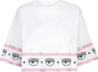 Chiara Ferragni Donna, Top, Bianco, M, new