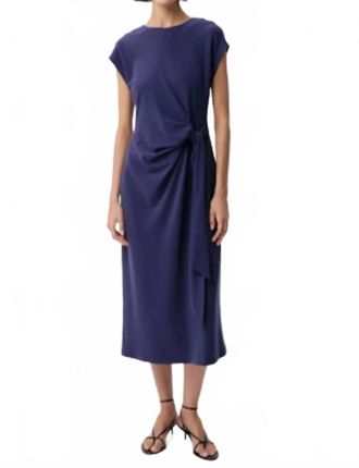 Exquise Ferguson Midi Dress In Blue