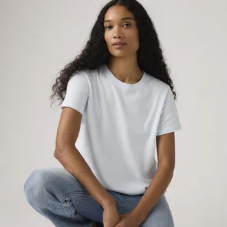 Levi's Favorite Cotton Tee - Womens - 2XS - Blue