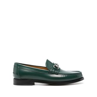 Gucci Horsebit-detail Leather Loafers