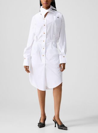 Vivienne Westwood Womens Drunken midi shirtdress