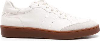 Scarosso Umberto leather sneakers - men - Rubber/Calf Leather/Calf Leather - 40 1/2 - White