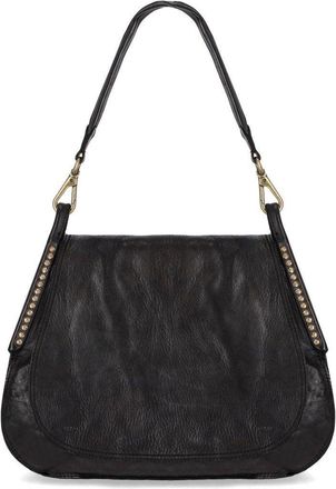 Campomaggi BORSA A SPALLA ENZA NERA CAMPOMAGGI