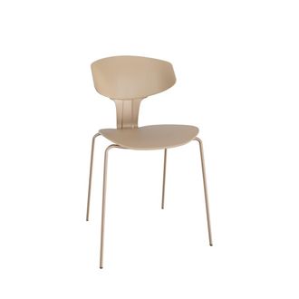 Koketto Home Silla moderna en polipropileno beige