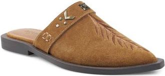 Artisan by Zigi Charming Mule in Cognac Suede at Nordstrom, Size 11