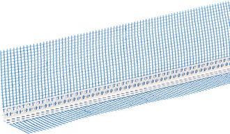 Dakota Angolare Pvc Standard Con Rete 100x100 Mm Lunghezza Mt. 2,5 (confezione 50 Pz)