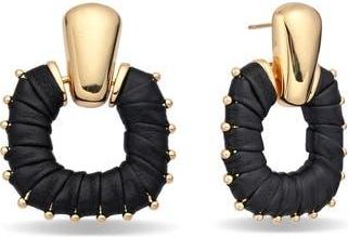 Eye Candy Los Angeles Jana Statement Knocker Earrings in Gold at Nordstrom Rack
