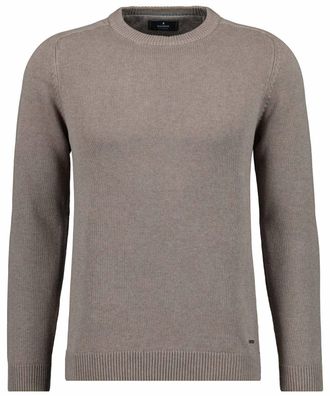 Ragman Rundhalspullover RAGMAN, Herren, Gr. 50, braun (camel), Strick, 100% Baumwolle, Rundhals, Pullover Rundhalspullover