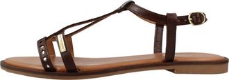 Les Tropeziennes Helectra Sandal - Dames - Sandalen - Bruin - 40 EU - Leer - Schoenen