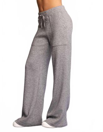 Heroine Sport Plush Lounge Pants In Heather Grey