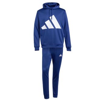 adidas Classic Cut Hoodie - Heren - Trainingspakken - Blauw - XL - Polyester - Fitness