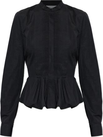 Alexander McQueen Katoenen overhemd - Dames - Overhemden - Zwart - XS - Katoen - Overhemden