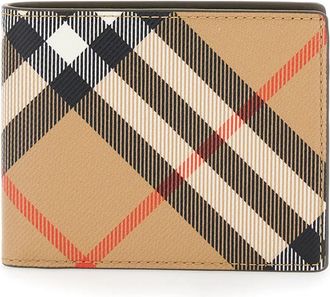 Burberry Beige Portemonnees voor een Stijlvolle Look - Heren - Portefeuilles - Beige - ONE Size - Accessoires