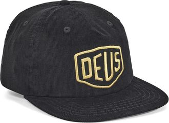 Deus Ex Machina Mens Shield Cord Cap, Black, One Size
