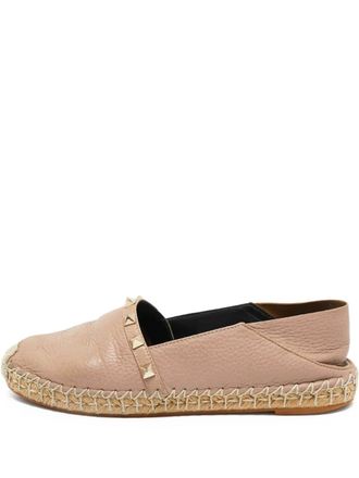 Valentino Garavani Leren ballerinas - Roze