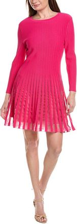 Milly Milly Tabitha Sheer Godet Mini Dress
