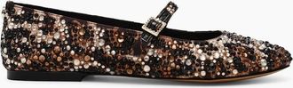 Steve Madden Womens Brissa Leopard Ballet Pumps - Multi - Size: 4