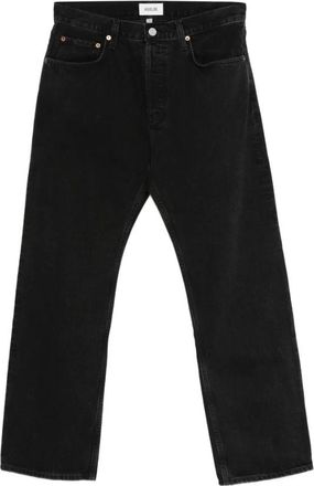 A Gold E Straight Jeans - Heren - Regular Fit Jeans - Zwart - W31 - Denim - Jeans