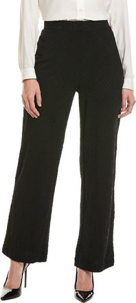 Anne Klein Solid Textured Pant