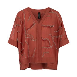 Marc Cain Donna, Camicette, Rosso, XL, new