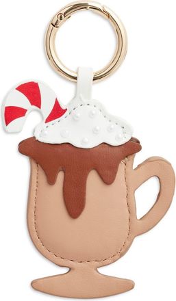 Chelsea28 Peppermint Cocoa Bag Charm in Brown Multi- Gold at Nordstrom