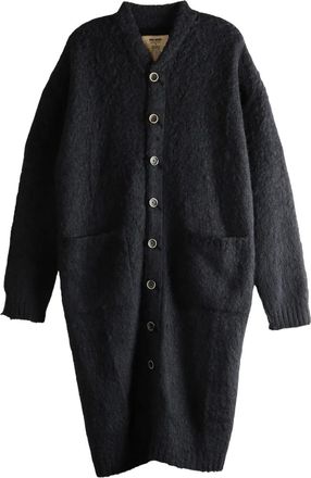 Uma Wang drop-shoulder cardigan - Black