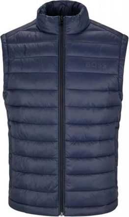 HUGO BOSS Calano Mouwloze Jas - Heren - Bodywarmers - Blauw - 2XL - Jassen