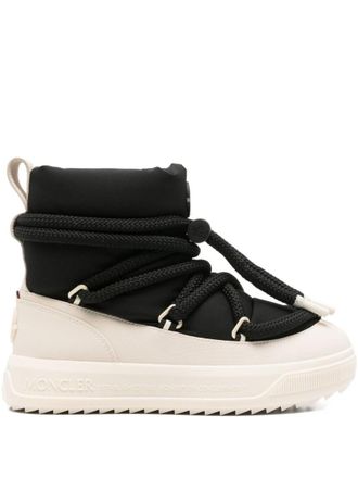 Moncler Black Altive Mid snow boots