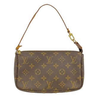 Louis Vuitton Brown Pouch (Pre-Owned)