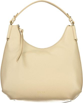 Coccinelle Beige Leather Women Womens Handbag