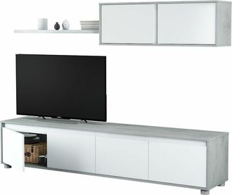 For&eacute;s Mueble Salon TV Cemento