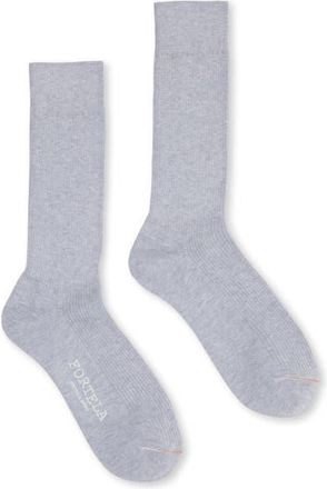 Fortela 2 Mid-Length Lisle Cotton Socks in Grigioch1 at Nordstrom, Size 36 Eu
