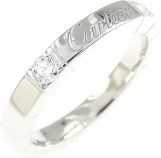 Cartier White Gold White Gold (18K) Band Ring (Pre-Owned)