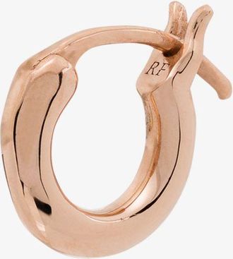 Roxanne First 14K Rose Gold Chubby Baby Huggie Earring - Womens - 14kt Rose Gold