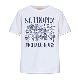 Michael Kors T-Shirts, female, White, Size: XL Printed T-Shirt