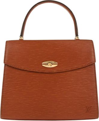 Louis Vuitton Pre-owned Handbags, female, Brown, Size: ONE SIZE Pre-owned Vintage Monogram Top Handle Shoulder Bag