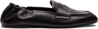 Stuart Weitzman Schoenen, Dames, Zwart, 37 1/2 EU, Leer, Bryant Loafer