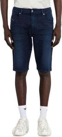 Diesel Slim shorts in coloured denim - Denim short pants - Man - Blue