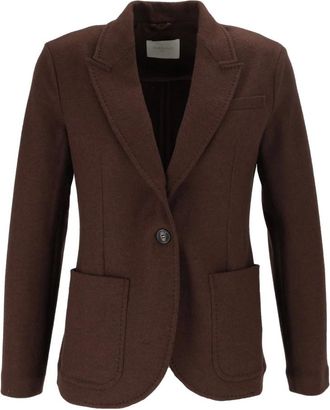 Circolo 1901 Regular Jacket W.B - Jackets - Mujer - Marr&oacute;n - L