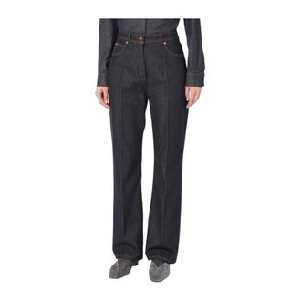 Max Mara Dames, Jeans, Blauw, Maat: S