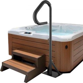 OEM Whirlpool-handlauf 88,9-144,8cm H&ouml;henverstellbar Spa-gel&auml;nder Whirlpool Aluminiumlegierung Rostfrei Korrosionsbest&auml;ndig Pool Handlauf 272kg Tragf&auml;higk