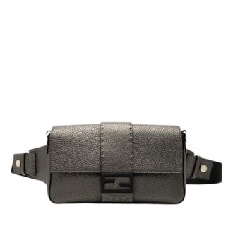 Fendi Pre-owned Cuoio borse-fendi - - Pre-owned - Donna - Grigio - ONE SIZE