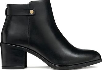 Geox 65mm New Asheel strap-detail boots - Black