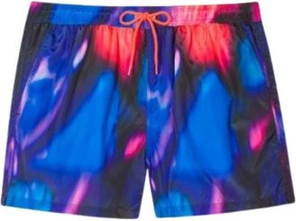 Paul Smith Rave Boy Print Zwemshorts - Heren - Strandmode - Veelkleurig - M - Polyester - Badmode