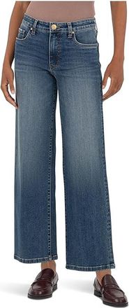 Kut from the Kloth Charlotte High-rise-fab Ab Wide Leg Womens Jeans Historical : 10 29, Cotton/Denim/Rayon