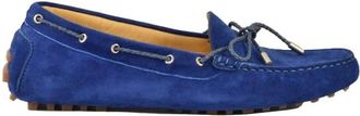 A.Testoni Schoenen - Dames - Bootschoenen - Blauw - 38 EU - Leer - Schoenen