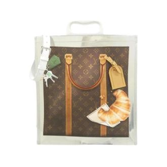 Louis Vuitton Pre-owned Freezer Sac Plat Coated Canvas 2way Bag - Pre-owned - Mujer - Marr&oacute;n - ONE SIZE