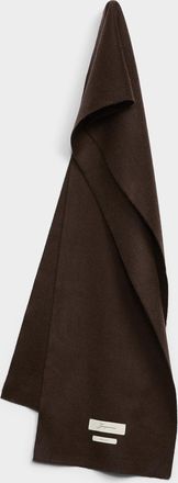 Jacquemus Mens Le Cachemiro wool-cashmere blend scarf