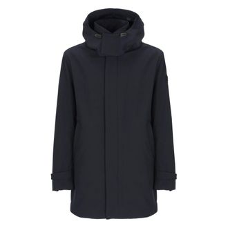 Peuterey Chaqueta Larga con Cuello - Coats - Hombre - Azul - XL